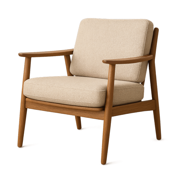 Wooden Chair with Cushioned set