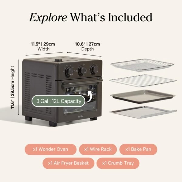 Our Place Wonder Oven | 6-in-1 Air Fryer & Toaster Oven with Steam Infusion - Image 2