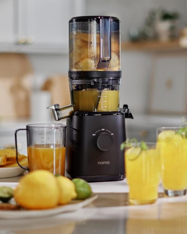 Nama J2 Cold Press Juicer – Self Feeding for Hands-Free Operation with Wide Mouth - Image 2