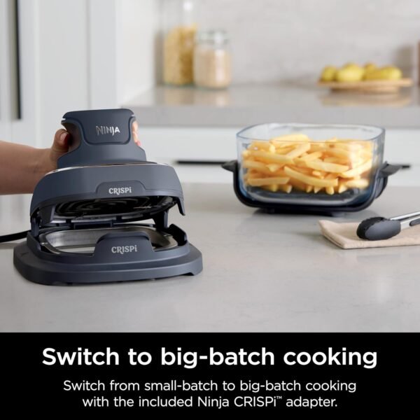 Ninja Crispi 4-in-1 Portable Glass Air Fryer Cooking System, - Image 3