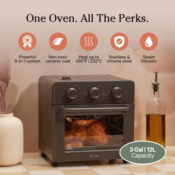 Our Place Wonder Oven | 6-in-1 Air Fryer & Toaster Oven with Steam Infusion - Image 6
