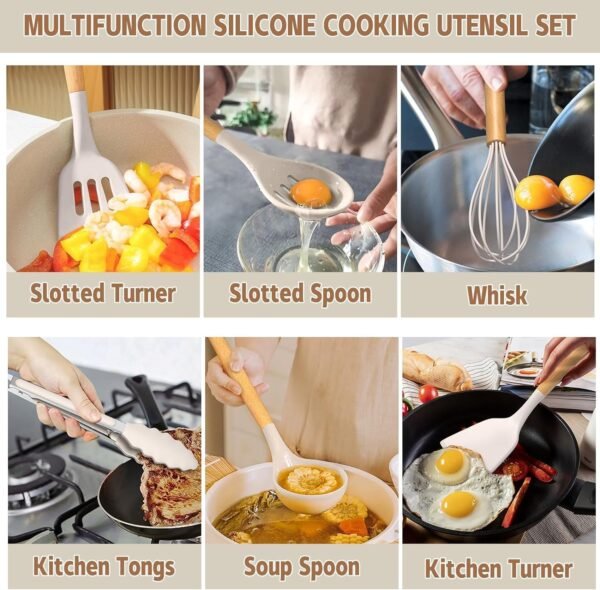 Umite Chef Kitchen Cooking Utensils Set, 33 pcs - Image 5