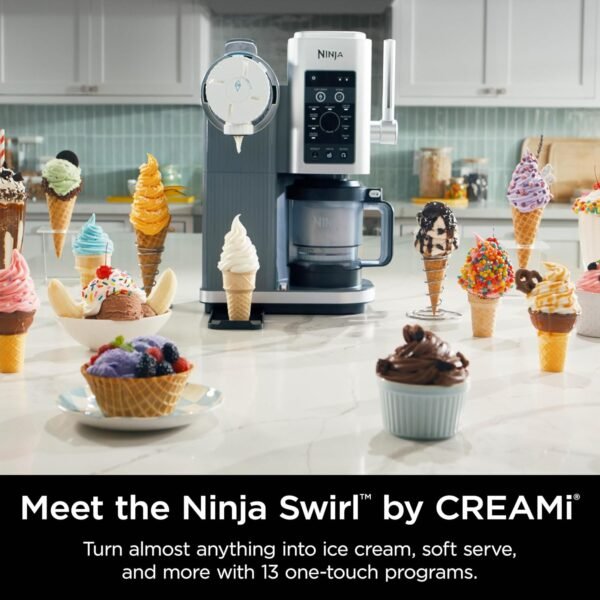 Ninja Swirl by CREAMi Ice Cream and Soft Serve Maker - Image 8