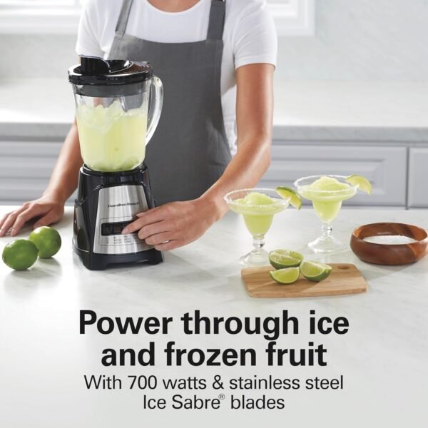 Hamilton Beach Power Elite Wave Action Blender For Smoothies, - Image 2