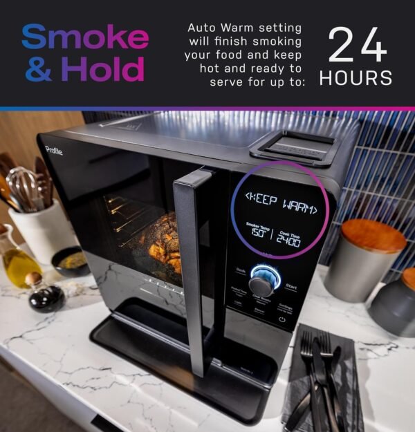 GE Profile™ Smart Indoor Pellet Smoker - Image 4