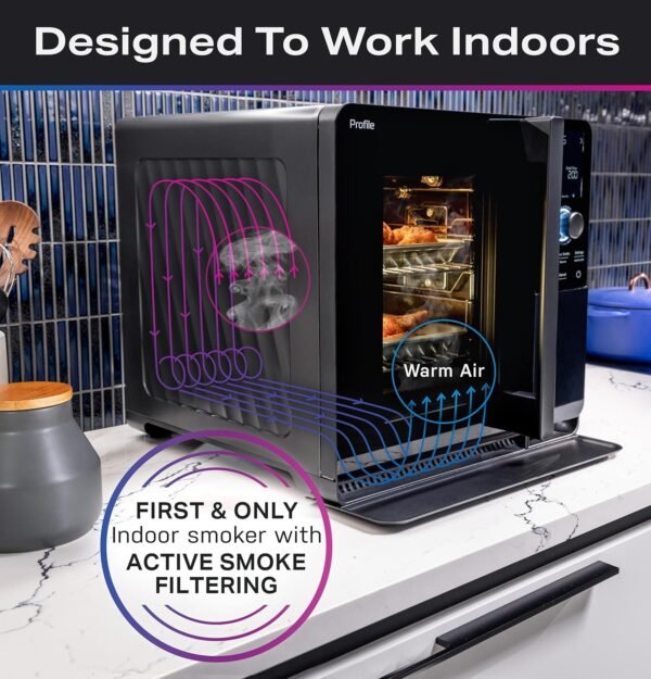 GE Profile™ Smart Indoor Pellet Smoker - Image 7
