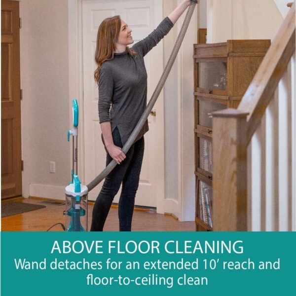 Kenmore Bagless Upright Vacuum 2-Motor Power Suction Lightweight Carpet Cleaner with 10’Hose - Image 4