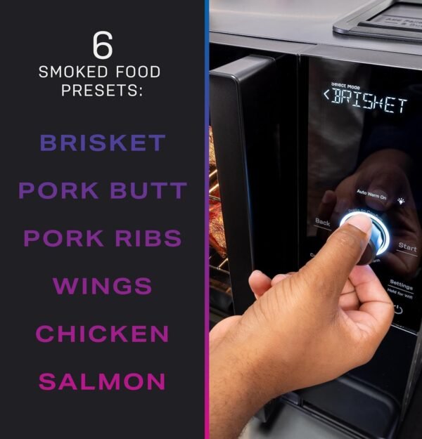 GE Profile™ Smart Indoor Pellet Smoker - Image 6