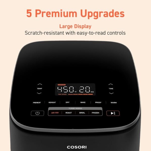 COSORI Air Fryer 9-in-1, Compact & Large 6-Qt