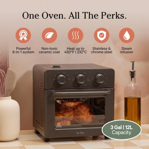 Our Place Wonder Oven | 6-in-1 Air Fryer & Toaster Oven with Steam Infusion