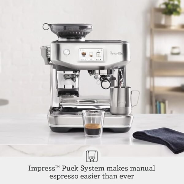 Breville Barista Touch Impress Espresso Machine BES881BSS