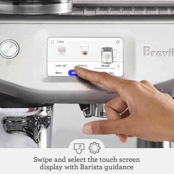 Breville Barista Touch Impress Espresso Machine BES881BSS