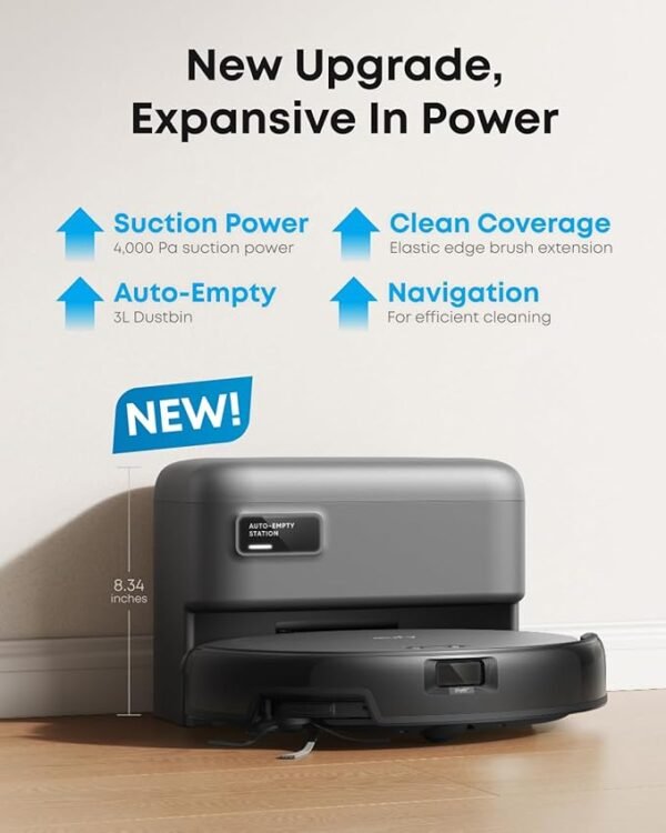 eufy C10 Robot Vacuum Self Emptying