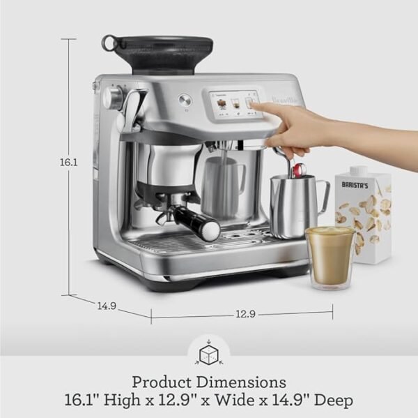 Breville Barista Touch Impress Espresso Machine BES881BSS