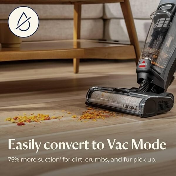 BISSELL® CrossWave® OmniForce™ Cordless Multi-Surface Hard Floor Cleaner Wet Dry Vacuum with Dedicated Dry Vacuum Mode