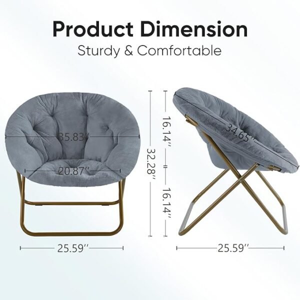 DUMOS Comfy Saucer Chairs