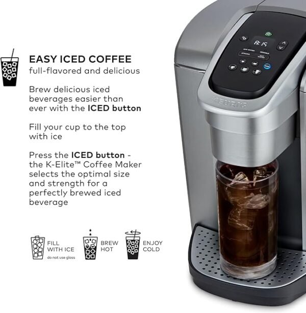 Keurig K-Elite Single Serve K-Cup Pod Coffee Maker