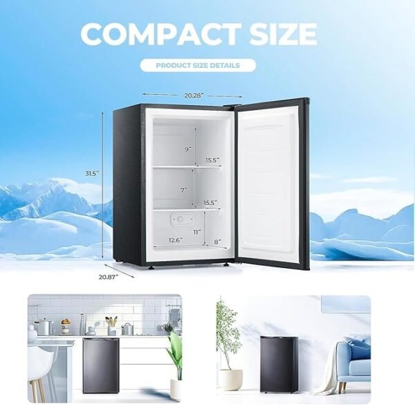 3.0 Cu.ft Small Freezer