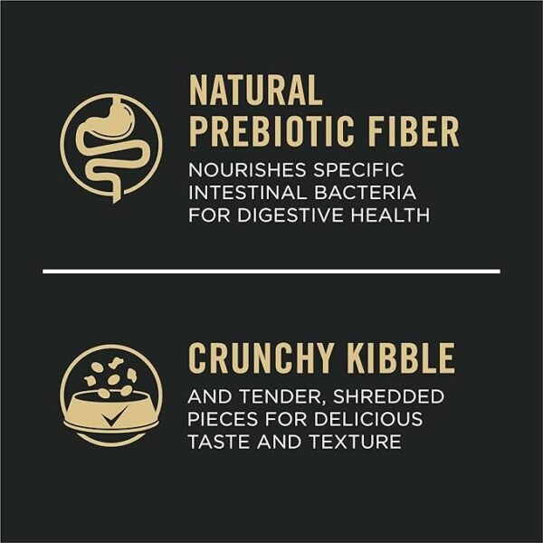 Purina Pro Plan Complete Essentials Shredded Blend Chicken and Rice Dog Food Dry Formula with Probiotics for Dogs -