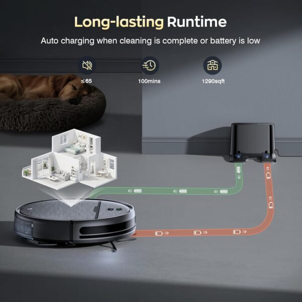 Robot Vacuum and Mop Combo