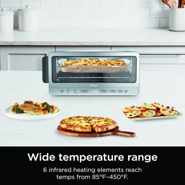 Ninja Flip Toaster Oven&Air Fryer, 8-in-1 Functionality