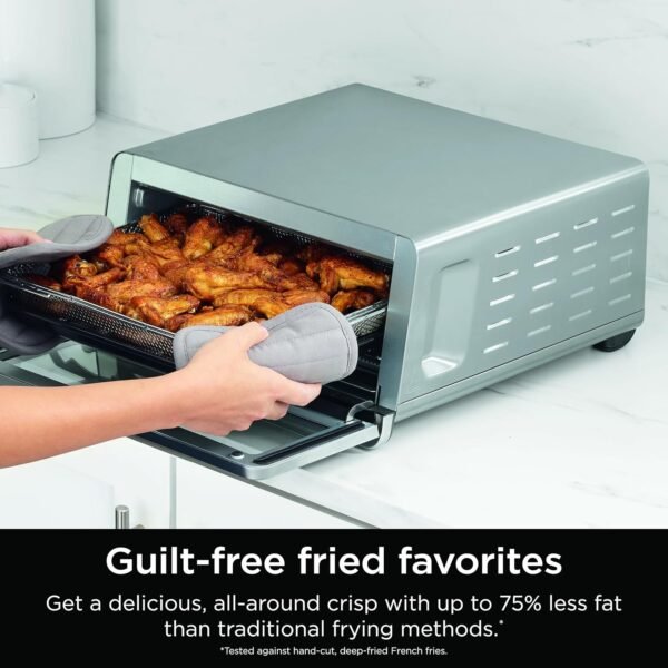 Ninja Flip Toaster Oven&Air Fryer, 8-in-1 Functionality