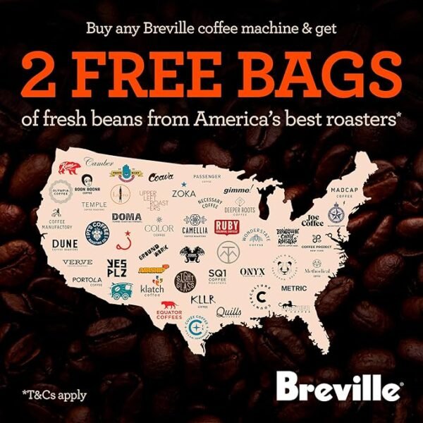 Breville Barista Touch Impress Espresso Machine BES881BSS