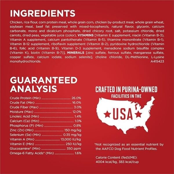 Purina ONE Chicken and Rice Formula Dry Dog Food