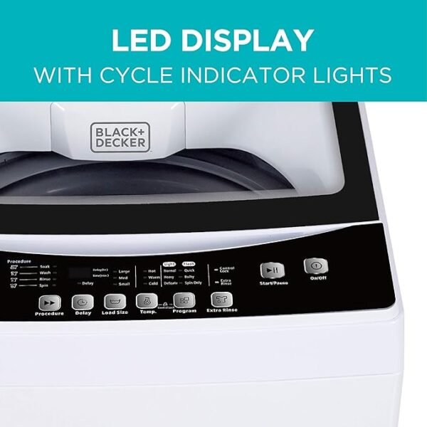 BLACK+DECKER Small Portable Washer