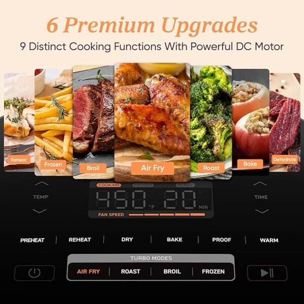 Cosori 9-in-1 TurboBlaze Air Fryer 6 Qt
