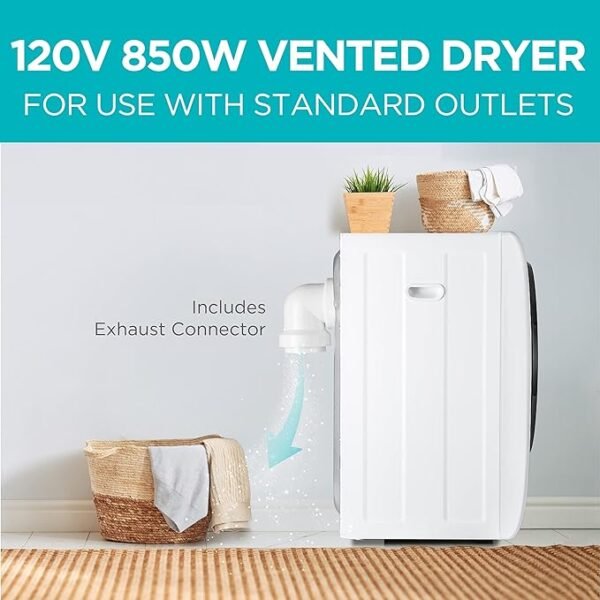 BLACK+DECKER 1.5 Cu. Ft. Compact Dryer