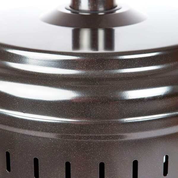 Amazon Basics 46,000 BTU Outdoor Propane Patio Heater with Wheels
