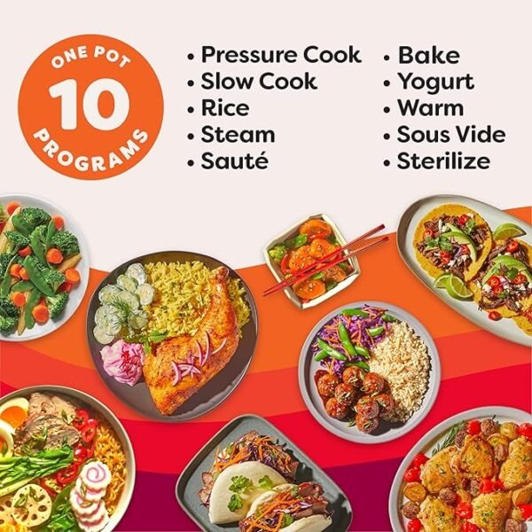Instant Pot Pro (8 QT) 10-in-1 Pressure Cooker
